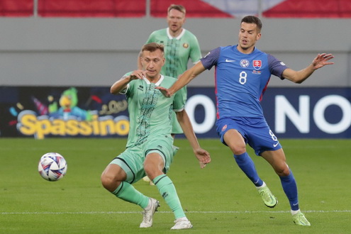 Словакия - Беларусь. Фото БФФ