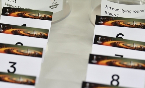 Лига Европы. Жеребьевка. Фото Sportsfile