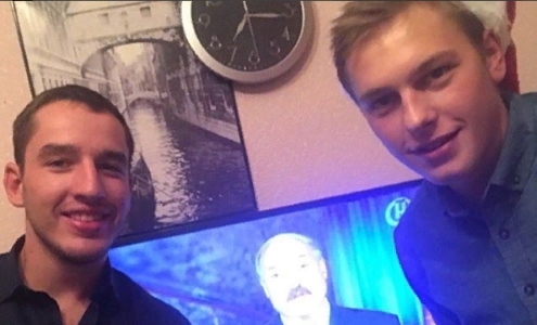 Павел Савицкий и Егор Хвалько. Фото Instagram