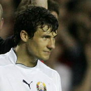 Защитник сборной Беларуси Сергей Омельянчук. Фото - AFP.