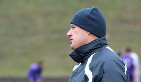 Тренер "Ислочи" Виталий Жуковский. Фото ФК "Белкард".