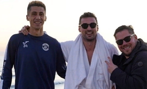 Евгений Хачериди и Артем Милевский