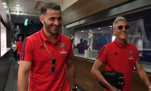 Сеад Колошинац и Месут Озил