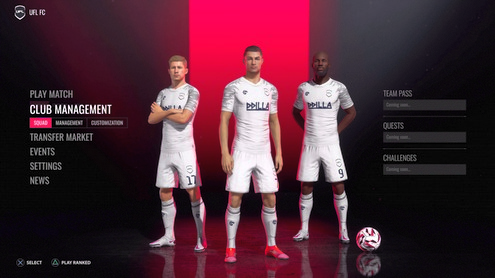 UFL симулятор