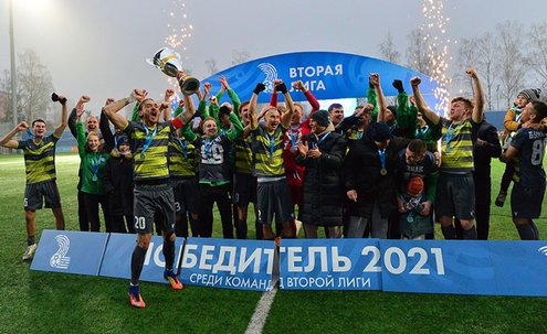 Островец - чемпион. Фото АБФФ