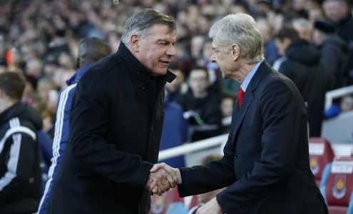 Сэм Эллардайс и Арсен Венгер