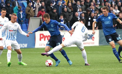 Кубок Беларуси 2016/17. Динамо Мн - Динамо Бр - 2:2. Павел Седько. Фото dynamo-brest.by