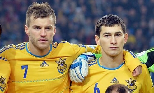 Андрей Ярмоленко и Тарас Степаненко