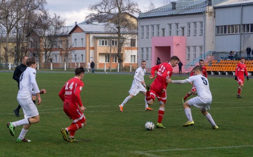 Переходный матч за Д2. Химик - Молодечно - 0:0. Фото - ФК "Химик" Светлогорск