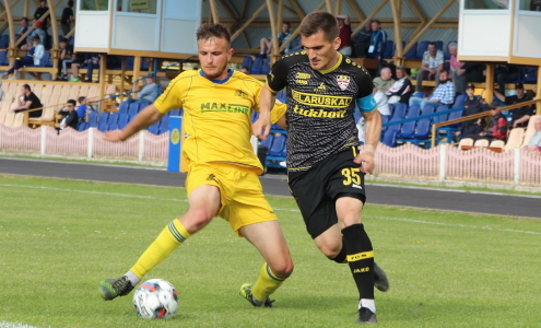 Первая лига 2022. Слоним-2017 - Шахтер Петриков. Фото ФК Шахтер Петриков