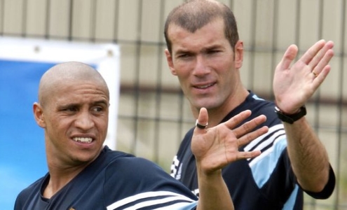 Роберто Карлос и Зинедин Зидан