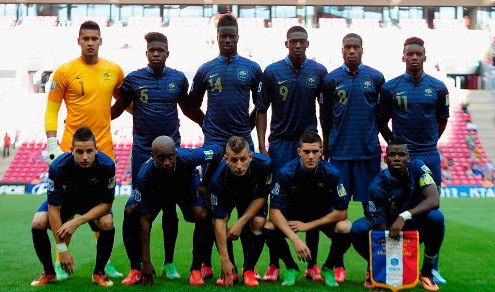 Сборная Франции U-20. Фото Gatty Images.