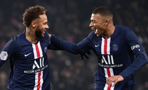 Неймар и Килиан Мбаппе