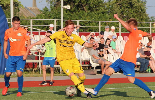 Шахтер (Петриков) - Локомотив (Гомель). Фото "Шахтер" (Петриков)