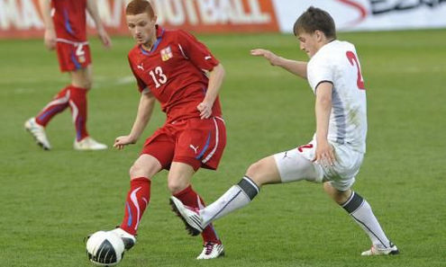 25.03.11. Товарищеский матч U-21. Чехия - Беларусь - 2:0. Фото ČTK