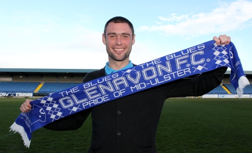 Гари Хамильтон. Фото ФК "Гленавон"