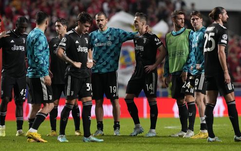 ЛЧ-2022/23. Бенфика - Ювентус. Фото Associated Press