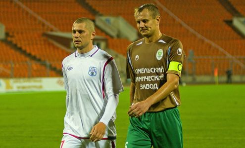 ЧБ-2012. После матча "Минск" - "Гомель". Фото - fcgomel.by.