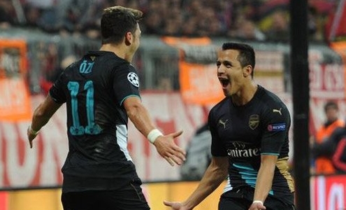 Месут Озил и Алексис Санчес. Фото Reuters