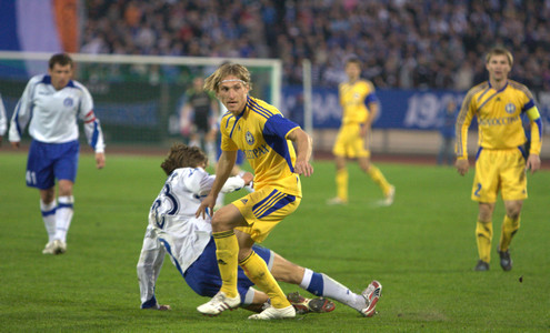 ЧБ-2009. Динамо Минск - БАТЭ. Сергей Кривец. Фото Екатерины Завадской (Football.by)
