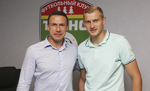 Денис Лаптев. Фото ФК "Тосно"