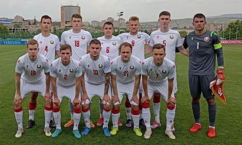 Сборная Беларуси U-21. Фото АБФФ