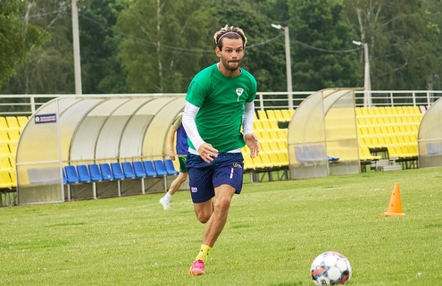 Тренировка "Макслайна" в Смолевичах. Фото ФК "Макслайн"
