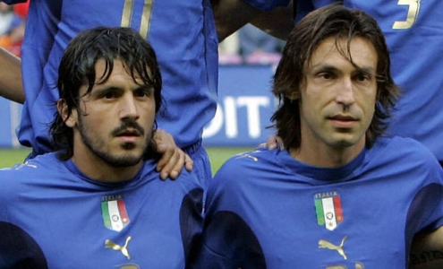 Дженнаро Гаттузо и Андреа Пирло