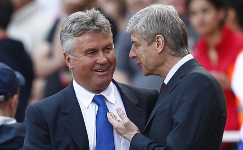 Гус Хиддинк и Арсен Венгер