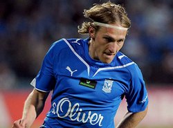 Сергей Кривец (Лех Познань). Фото naszaliga.pl