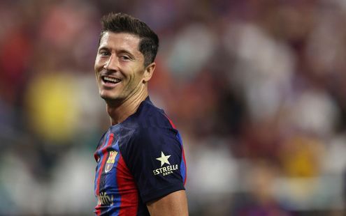 Роберт Левандовски в "Барселоне"
