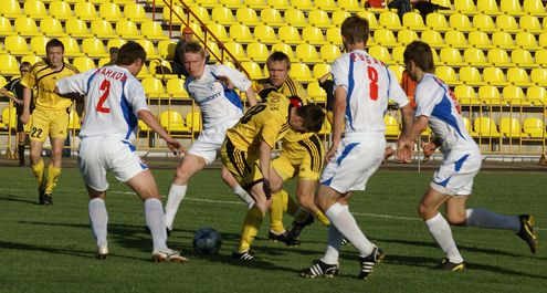 ЧБ-2009. Шахтер - Минск - 0:5. Фото Анатолия Баранчика