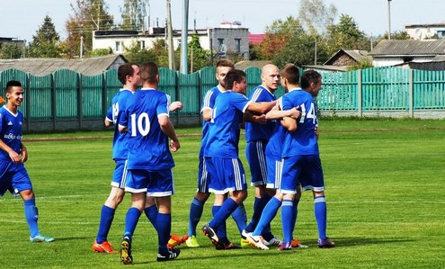 ФК Белита-Витекс после забитого гола