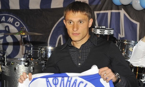 Михаил Афанасьев (Динамо Минск). Фото - dinamo-minsk.by
