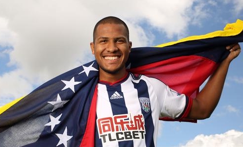 Соломон Рондон. Фото wba.co.uk