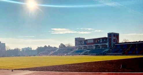 Стадион "Локомотив", Барановичи. Фото intex-press.by