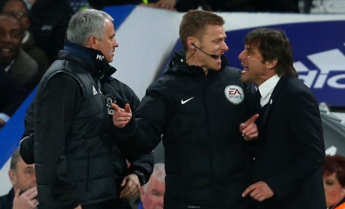 Жозе Моуринью и Антонио Конте. Фото Getty Images