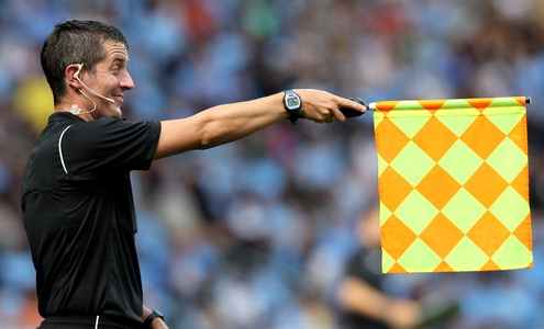 Ассистент рефери. Офсайд