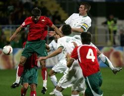 12.09.2007. ЕВРО-2008. Словения - Беларусь - 1:0. Фото - delo.si