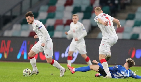 ЧМ-2022. Беларусь - Эстония. Яблонский. Фото - АБФФ